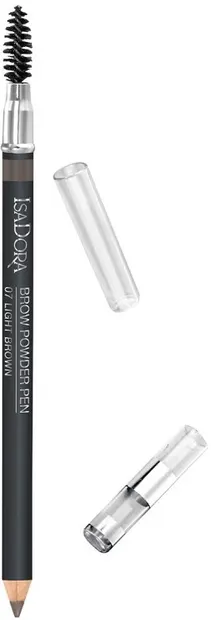 IsaDora Creion-pudră pentru sprâncene, 07 Light Brown, 1.1 g