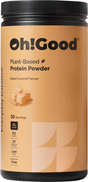 Proteină vegetală, caramel sărat, 900 g, Oh!Good