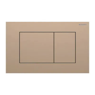 Clapeta de actionare Geberit Sigma40 Slim rosu-auriu finisaj periat