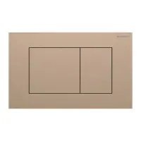 Clapeta de actionare Geberit Sigma40 Slim rosu-auriu finisaj periat