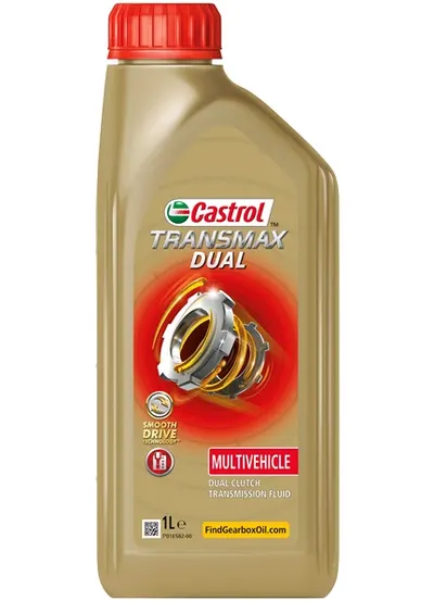 Ulei pentru cutia de viteze cu cuplaj dublu DSG CASTROL Transmax Dual Multivehicle 75W 15FC95, volum 1 litru, sintetic 1L