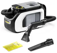Aspirator cu spălare Karcher – SE 3 Compact Home, galben/negru
