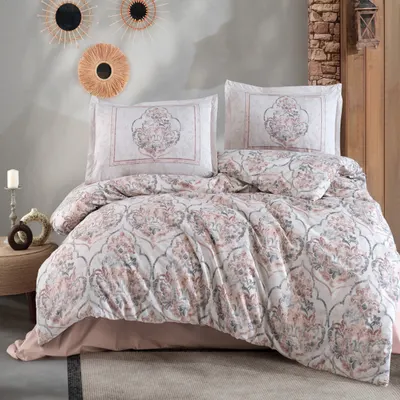 Lenjerie de pat ranforce clasy king size (hezen)