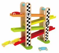 Jucarie din lemn pentru copii Classic World - Pista de curse