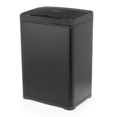 Cos de Gunoi Smart, Doctor Home Obi, Senzor de Miscare, Otel Inoxidabil, 30L - Negru