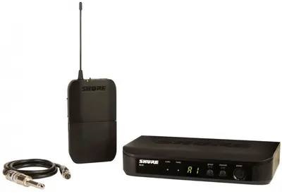Sistem wireless Shure - BLX14E-M17, negru