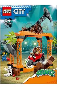 Lego City. Provocarea de cascadorii atacul rechinului