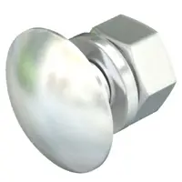 Truss-head bolt with nut and washer A2 | Type FRS 6x20 A4