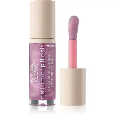 MUA Makeup Academy Metamorphosis ulei pentru buze buze si obraz parfum Grapevine 7 ml