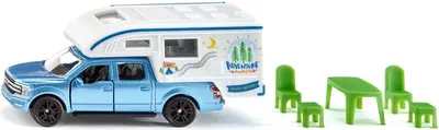Set de jocuri Siku - Ford F150 Pick-up camper