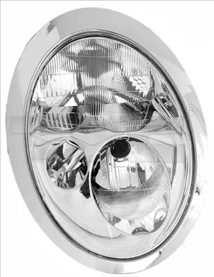 Far dreapta (H7, reglaj electric, cu motoras, fundal cromat) MINI MINI 2001-2004