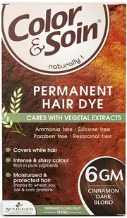 3 Chenes Color & Soin Vopsea de păr, 6GM Scorțișoară de culoare blond închis
