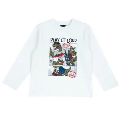 Bluza copii Chicco, Alb, 02898-65MC