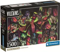 Puzzle Clementoni din 1500 piese - Răucătorii Disney