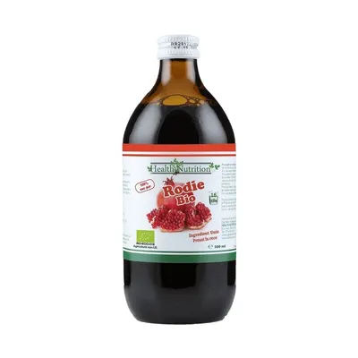 Rodie - Suc pur BIO, 500ml - HEALTH NUTRITION