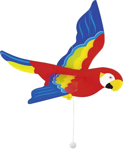 Decoratiune suspendata pentru camera copiilor Goki - Papagal