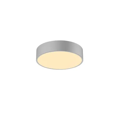 Corp iluminat TAVAN, MEDO 30 Luminita AMBIENT perete, GRI cu LED-uri in aer liber Montat pe suprafata de lumina pe perete sI TAVAN, DALI,-GRI Argintiu, 3000 / 4000K