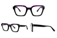 Ochelari pentru claritate la citit trapez Narcis Style - Violet