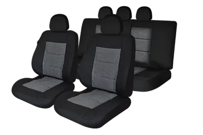 Set Huse Scaun Premium Lux Negru Umb1