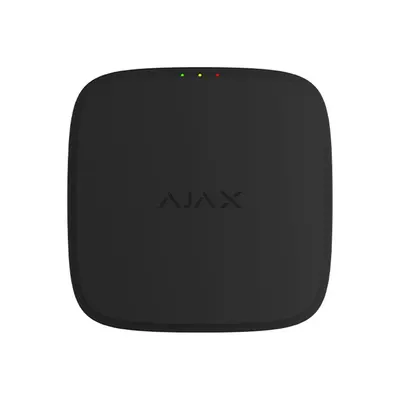 Detector de fum wireless adresabil cu sirena Ajax FireProtect, EN54, 868.0 - 922.0 MHz, tamper, 95dB, negru