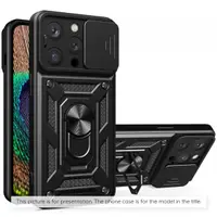 Husa pentru Xiaomi Redmi 15 5G / 15 4G, Techsuit, CamShield, Neagra