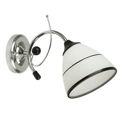 Aplica Dorya Alb+Negru 1xE27 60W