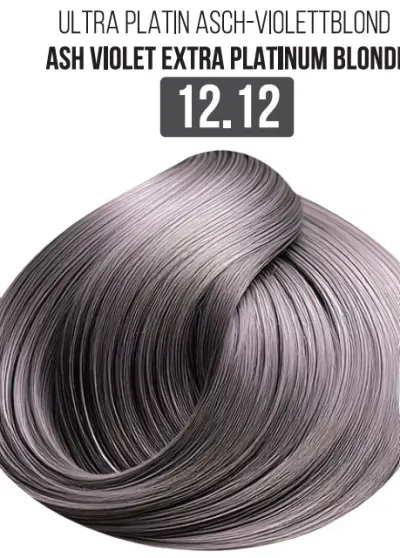 Vopsea Profesionala Cu Amoniac Redus EVOQUE Milk Therapy 100 ml - 12.12 Ash Violet Extra Platinum Blonde - Cu Tehnologie Lipid Micro Emulsion