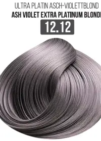 Vopsea Profesionala Cu Amoniac Redus EVOQUE Milk Therapy 100 ml - 12.12 Ash Violet Extra Platinum Blonde - Cu Tehnologie Lipid Micro Emulsion
