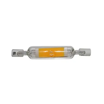 Bec cu LED COB pentru proiectoare J78 R7s - 6W (≈60w) lumina alba 600lm L 78mm