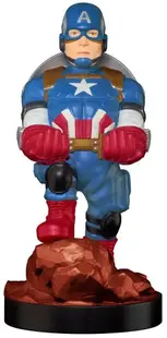 Holder EXG Cable Guy Marvel - Captain America, 20 cm