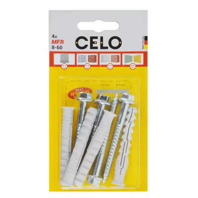 CELO Blister Multifunction frame plug MFR 8-60 SB SSKS
