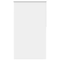 Gossi jaluza cu role opace alb 120x230 cm latime material 116,6 cm