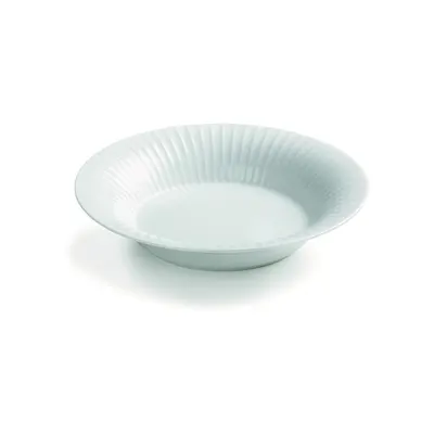 Farfurie din porțelan pentru supă Kähler Design Hammershoi, ⌀ 21 cm, alb