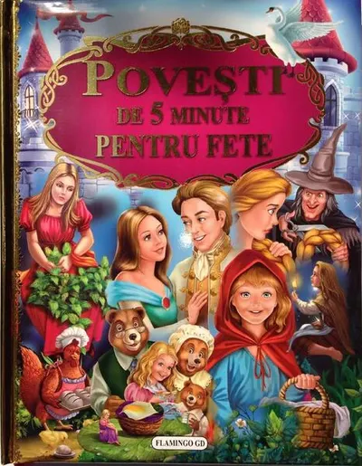 Povești de 5 minute pentru fete - Hardcover - ***