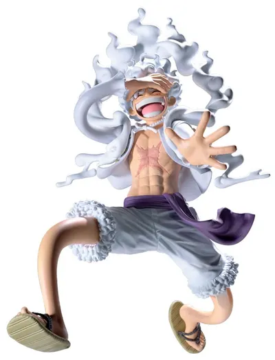 Statuetă Banpresto Animation: One Piece - Monkey D. Luffy (Gear 5), 27 cm