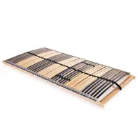 Gossi baza de pat cu sipci, 42 sipci, 7 zone, 140 x 200 cm