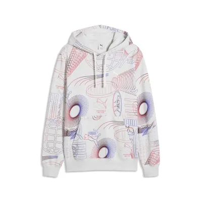 Hanorac cu glugă Essentials Printed Graphic Bărbați PUMA