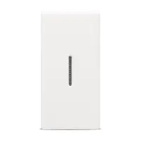 Moda Voice, intrerupator LED 1M, alb mat, Elbi