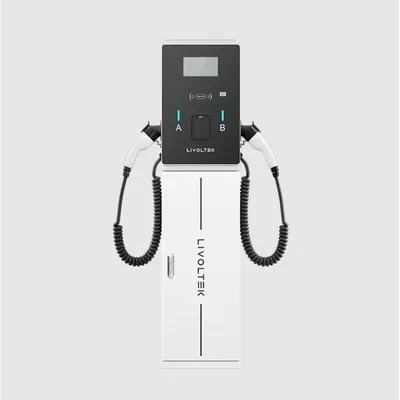 Statie incarcare trifazata Livoltek B1U2ME2MOM5SR11002, AC Charger, 4G/BLE/Ethernet, 2x 22KW, no POS