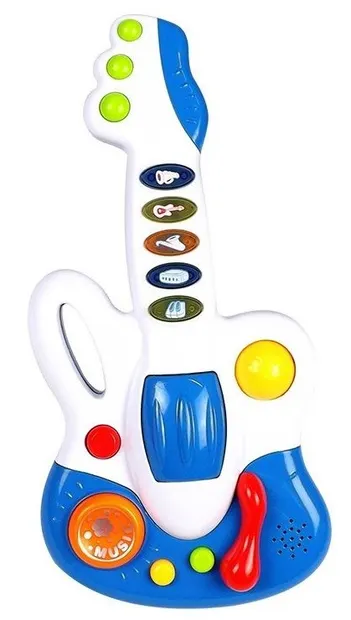 Jucărie pentru copii Raya Toys - Chitara, albastra