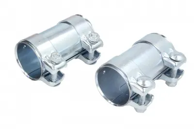 Teava conectare esapament (61x61x125mm, 2 piese in pachet) MERCEDES A (W169), B (W245), SPRINTER 3,5-T (906), SPRINTER 5-T (906); AUDI 100, A6, A8, CABRIOLET, COUPE; BMW Seria 3 (E46); FORD MONDEO IV