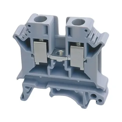 Regleta pentru sina DIN UK 6mm GRI