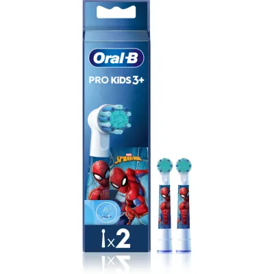 Oral-B PRO Kids 3+ capete de schimb pentru periuta de dinti pentru copii Spiderman 2 buc