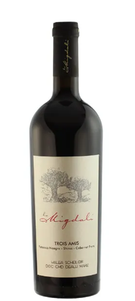 Vin rosu - La Migdali, Trois Amis, sec, 2017