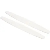 Set Banda Protectie Techstar®, Design Pentru Usa, Prag, Bara, Model Auto Universal din Cauciuc cu aspect de Fibra de Carbon, 40cm, Alb