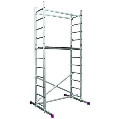 Schela mobila din aluminiu Krause Corda 0,6 x 1,5m inaltime lucru 4m