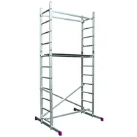 Schela mobila din aluminiu Krause Corda 0,6 x 1,5m inaltime lucru 4m