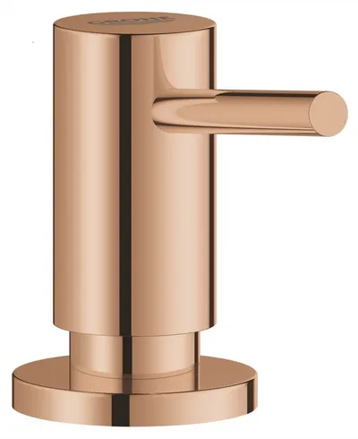 Dozator sapun bucatarie Grohe 40535DA0, montaj in blat, 500 ml, lucios, Warm sunset