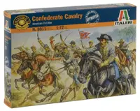 Figurine de hobby Italeri Militare: Soldați - Războiul Civil American: Cavaleria Confederației (Atacatori, 1863)