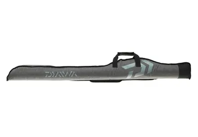 Husa captusita Daiwa D-VEC padded pentru 1 lanseta, gri, 155 cm